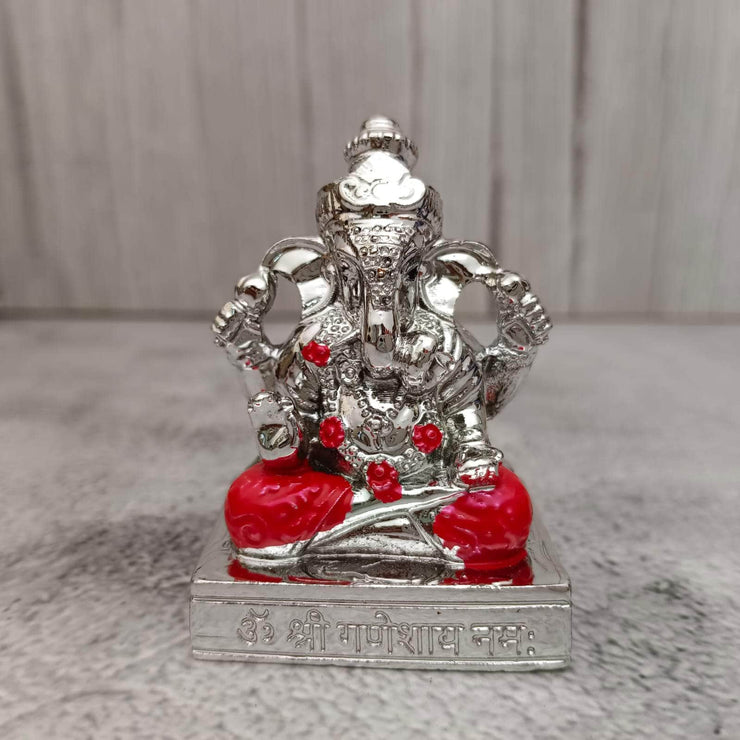 onesilver.in idol 58 Gms - 2.5" inch Ganesh Idol TT Multi Designs Ganesh Idol TT Multi Designs