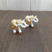 onesilver.in idols Baby Elephant Gold White