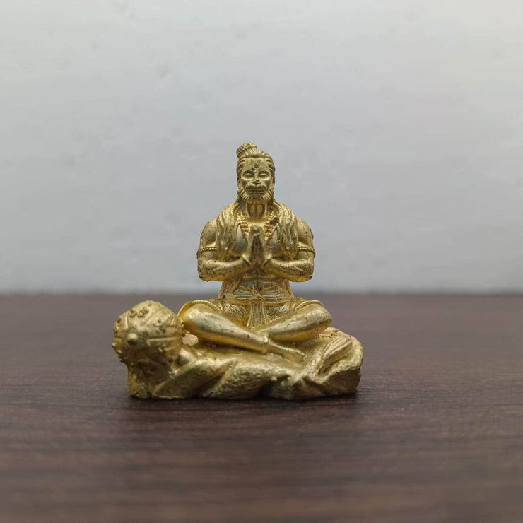onesilver.in idols Brass Hanuman Idol 4 Cm Brass Hanuman Idol 4 Cm