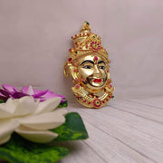 onesilver.in lakshmi face GS Gold Ruby Green Lakshmi Face