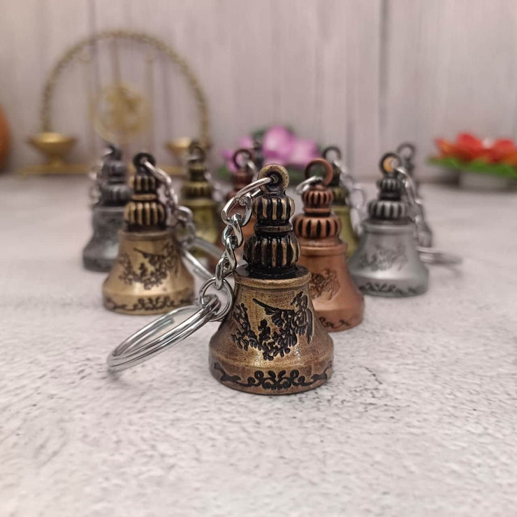 onesilver.in Multi Colour Metallic Bell Key Chain 1Pc Multi Colour Metallic Bell Key Chain 1Pc