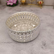 onesilver.in Pooja Basket Gs Butta Round Tray 6212 Gs Butta Round Tray 6212