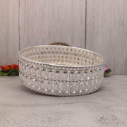 onesilver.in Pooja Basket Gs Butta Round Tray 6213 Gs Butta Round Tray 6213