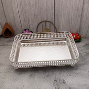 onesilver.in Pooja Basket Gs Reactangle Tray 7188 Gs Reactangle Tray 7188