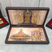 onesilver.in Ram Parivar- Ayodhya Temple Ayodhya Ram Gift Box 8x4