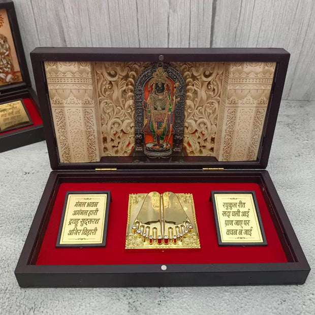 onesilver.in Rama Padam Ayodhya Ram Gift Box 8x4