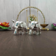 onesilver.in return gifts Gs Metal Elephants Pair Gs Metal Elephants Pair
