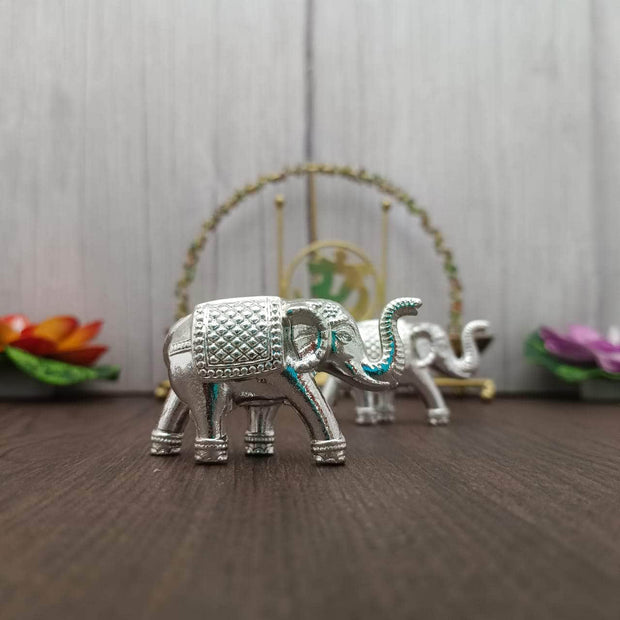 onesilver.in return gifts Gs Metal Elephants Pair Gs Metal Elephants Pair