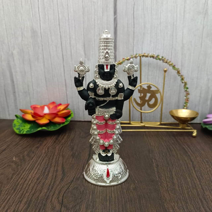 onesilver.in Rose gold Metallic Multi Colored Balaji Idol 1 Pc Metallic Multi Colored Balaji Idol 1 Pc