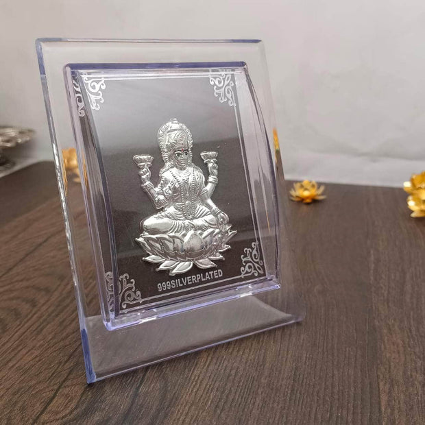 onesilver.in silver 999 Silver 3D Lakshmi Frame 5"