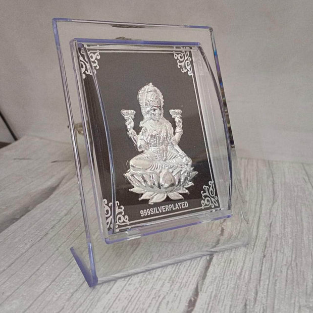 onesilver.in silver 999 Silver 3D Lakshmi Frame 5"