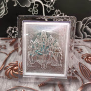 onesilver.in silver 999 Silver Shiv Parivar Stand 4.5" 999 Silver Shiv Parivar Stand 4.5"