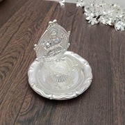onesilver.in Silver Diya GS kamakshi Kamal Round Diya