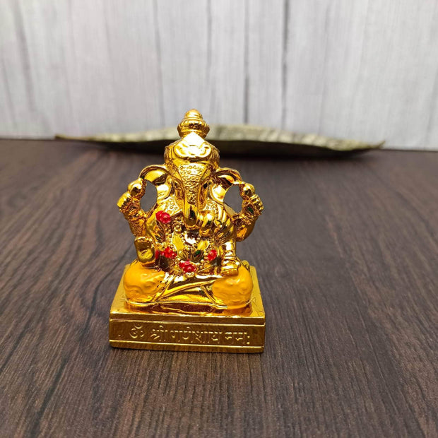 onesilver.in Terrracotta Ganesh Idol TT 2.5" Inches Ganesh Idol TT 2.5" Inches