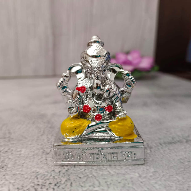 onesilver.in Terrracotta Ganesh Idol TT 2.5" Inches Ganesh Idol TT 2.5" Inches