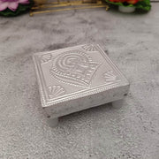 onesilver.in wooden peetha Gs Peetha 3" x 3" Gs Peetha 3" x 3"