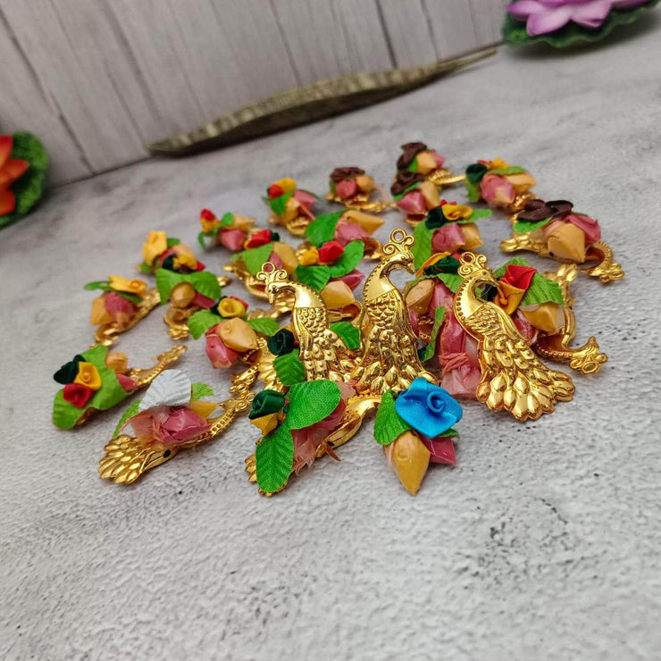 onesilver kumkum packets Peacock Haldi Kumkum 24pcs Set Peacock Haldi Kumkum 24pcs Set