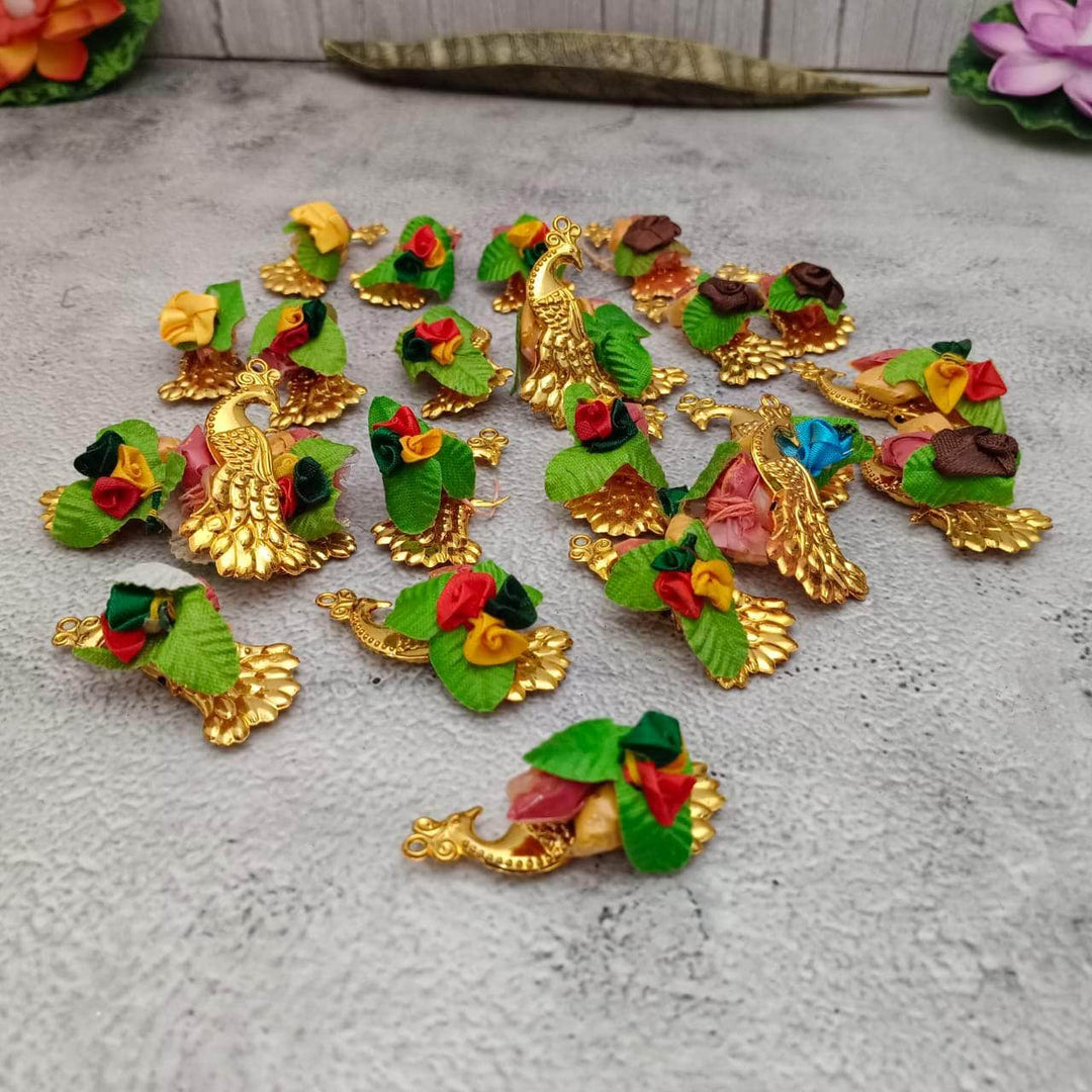 Peacock Haldi Kumkum 24pcs Set –