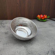 onesilver ss bowl SS Plain Floral Designer Bowl