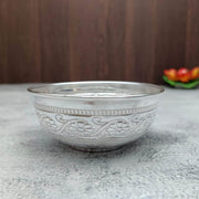 onesilver ss bowl SS Plain Floral Designer Bowl