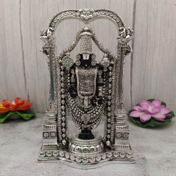 Onesilver Terrracotta Black Silver TT Arch Venkateshwara Idol Multi TT Arch Venkateshwara Idol Multi