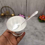onesilver white metal Gs Round Bowl Spoon 1Pc Gs Round Bowl Spoon 1Pc