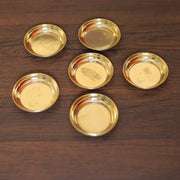 onesilver Agarbatti stand Brass plate set 6pcs