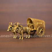 onesilver Brass Brass Bull Cart Big