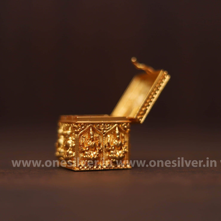 onesilver.in 24k gold coated sindur Dabbi Sindur Dabbi 180902