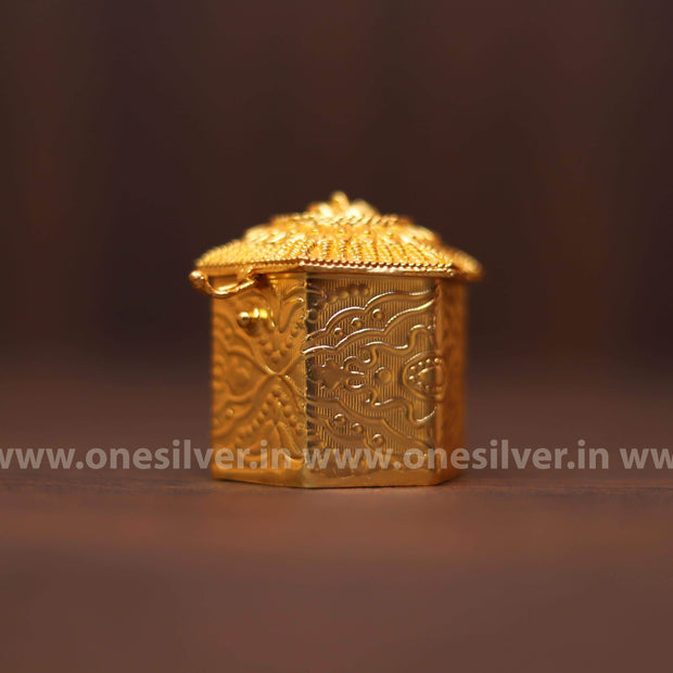 onesilver.in 24k gold coated sindur Dabbi Sindur Dabbi 180903