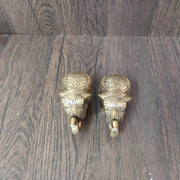 onesilver.in Brass Antique Brass Elephant Pair