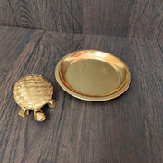 onesilver.in Brass Brass Plate And Tortoise