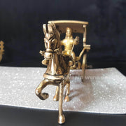 onesilver.in Brass Home Decor Brass Horse cart