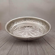 onesilver.in decorative plate GS Floral Plate 7"