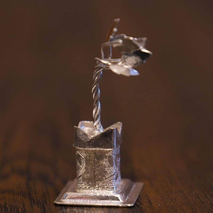 onesilver.in german silver Brindavan Tulasi Small 8cm