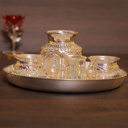 onesilver.in german silver German silver Pooja Set