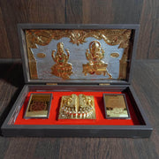onesilver.in german silver Lakshmi Ganesha Gift Box