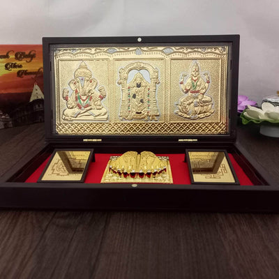 onesilver.in gift set Ganesha Balaji Lakshmi Gift Box