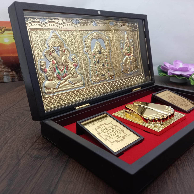 onesilver.in gift set Ganesha Balaji Lakshmi Gift Box