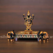 onesilver.in idols Chowki Balaji Black Gold Sets