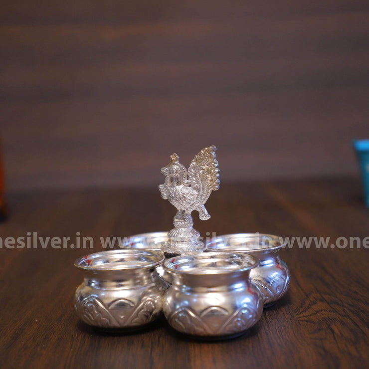onesilver.in kumkum bharani Four Cup Panchwala