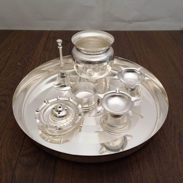 onesilver.in kumkum bharani SP swastik pooja set C2075