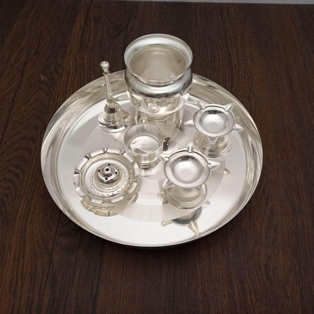 onesilver.in kumkum bharani SP swastik pooja set C2075
