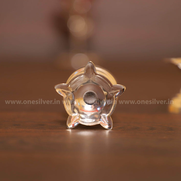 onesilver.in Panchamukhi Deepa Small Pair