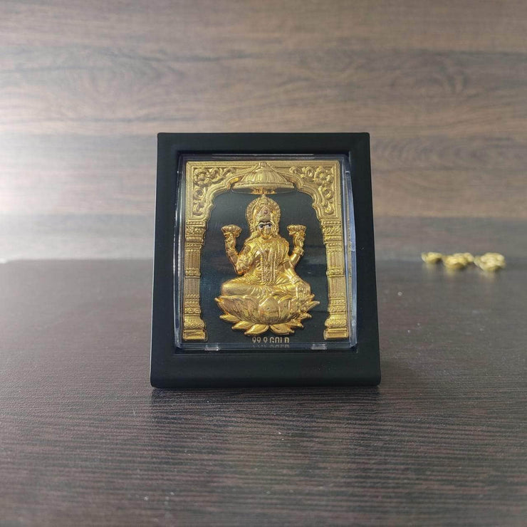 onesilver.in silver 99.9 Lakshmi frame 3.5 inch