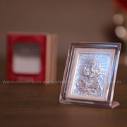onesilver.in silver 999 Silver Ganesh Stand 7 Cm