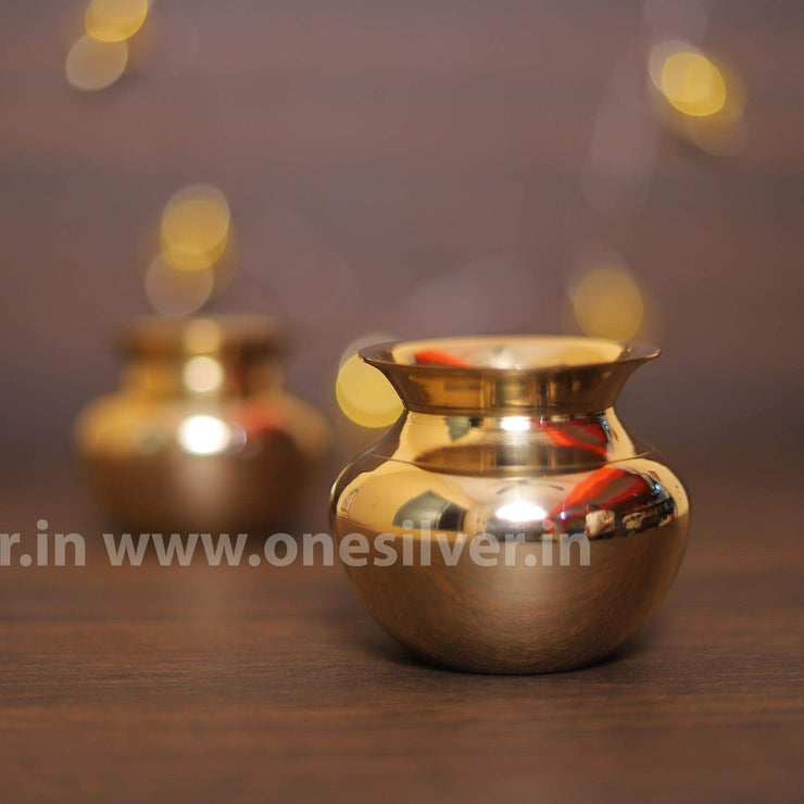 onesilver lota Brass IK Lota