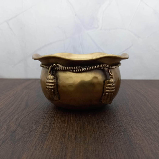 onesilver Vintage Brass Bowl